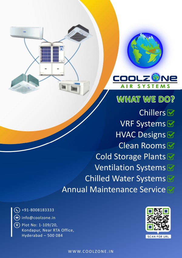 Cool Zone Air Systems brochure cover